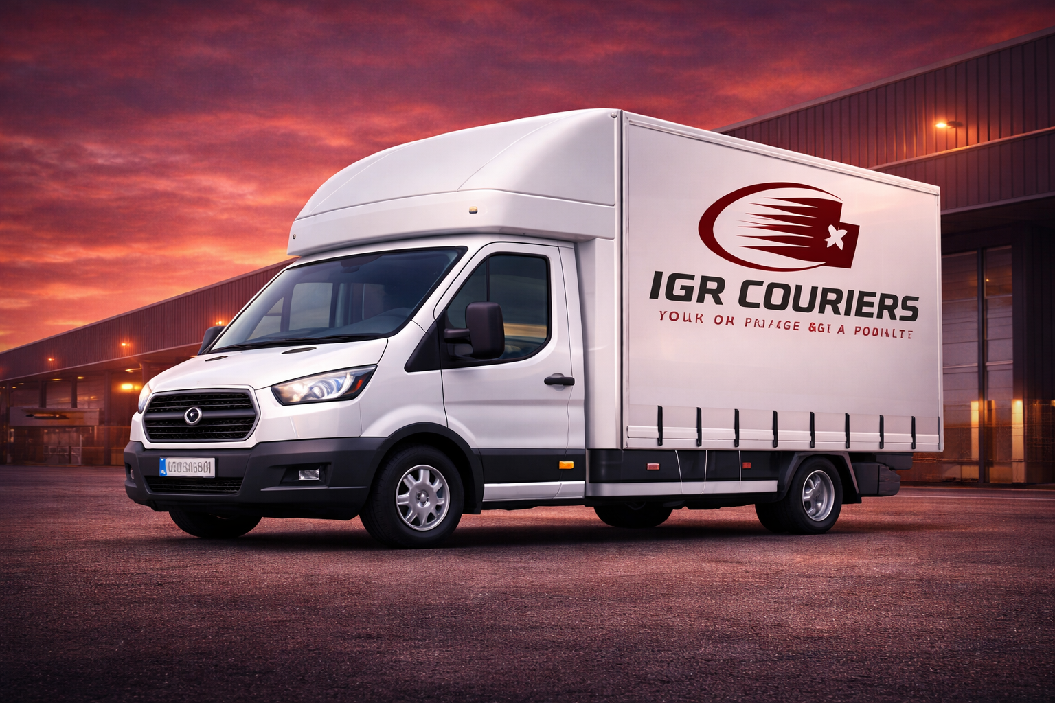 IGR Couriers vehicle